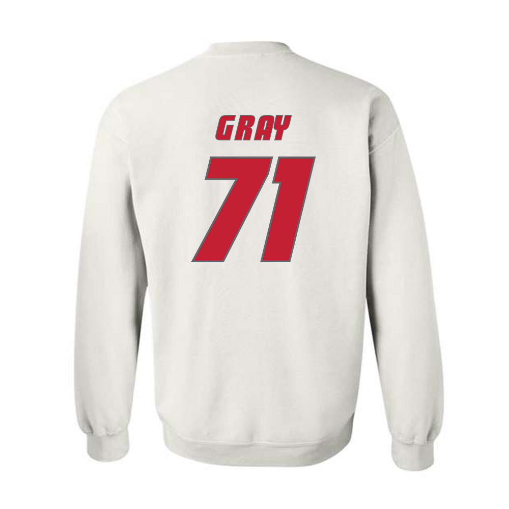 New Mexico - NCAA Football : Travis Gray - Classic Shersey Crewneck Sweatshirt-1