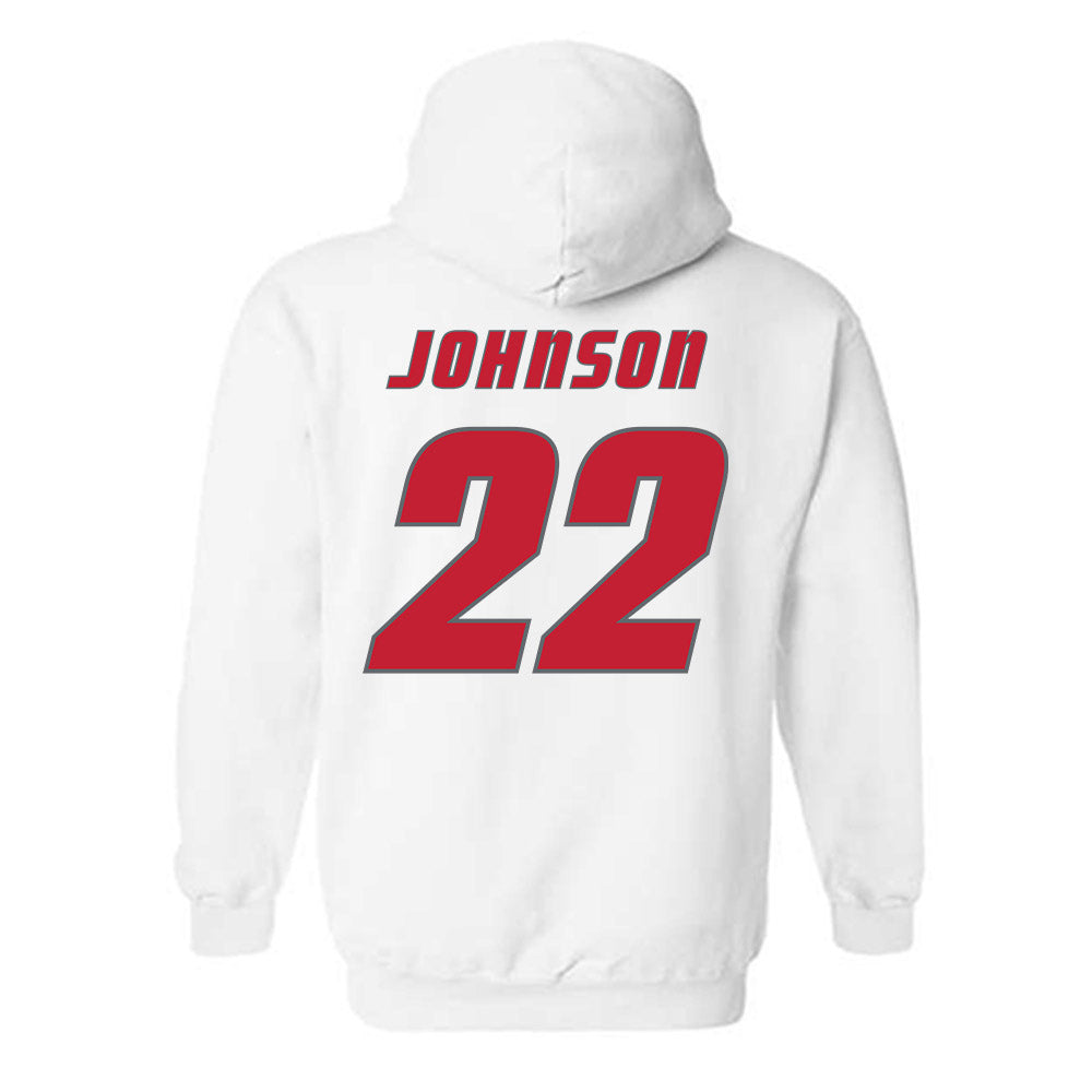New Mexico - NCAA Football : Dimitri Johnson - Classic Shersey Hooded Sweatshirt-1
