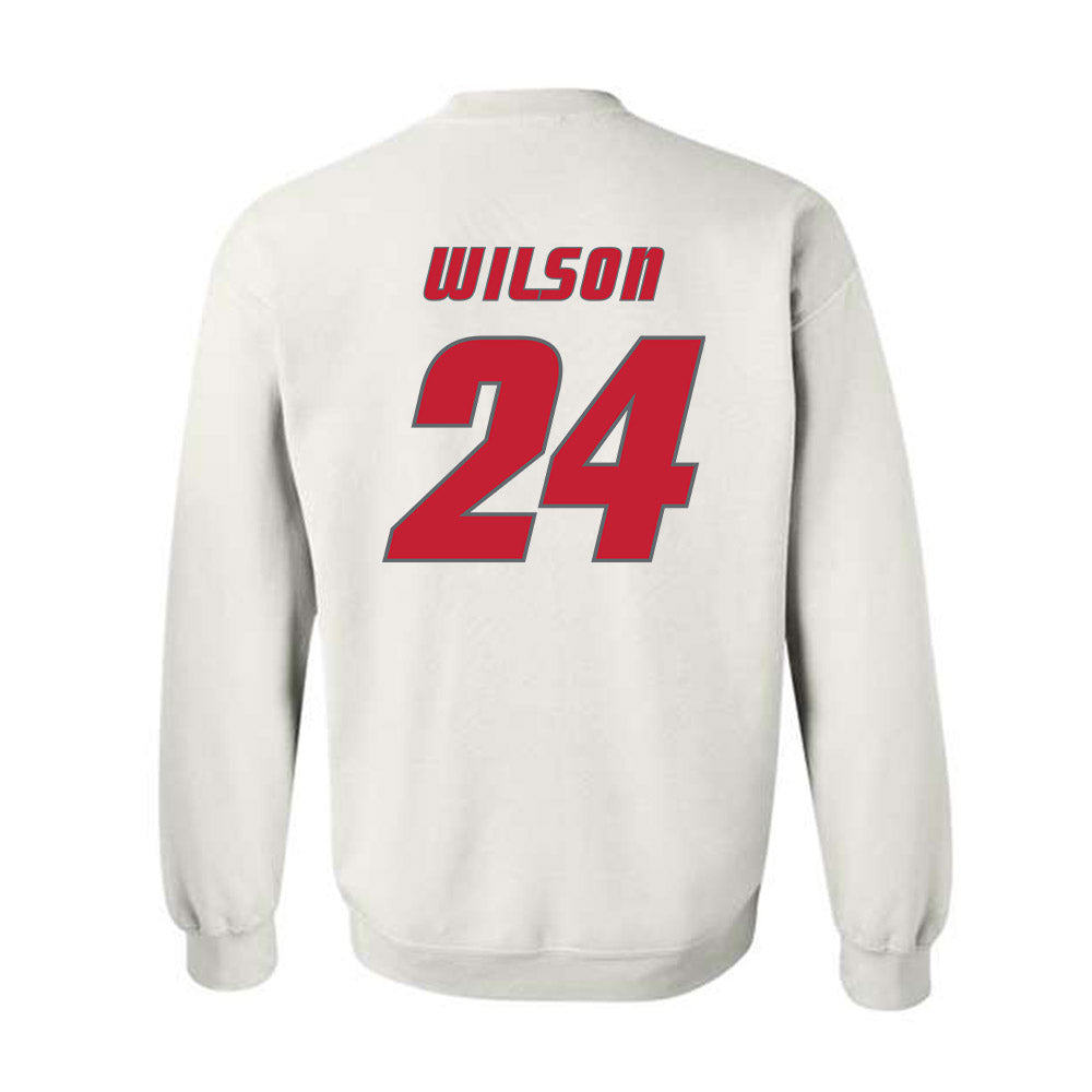 New Mexico - NCAA Football : Jayden Wilson - Classic Shersey Crewneck Sweatshirt-1