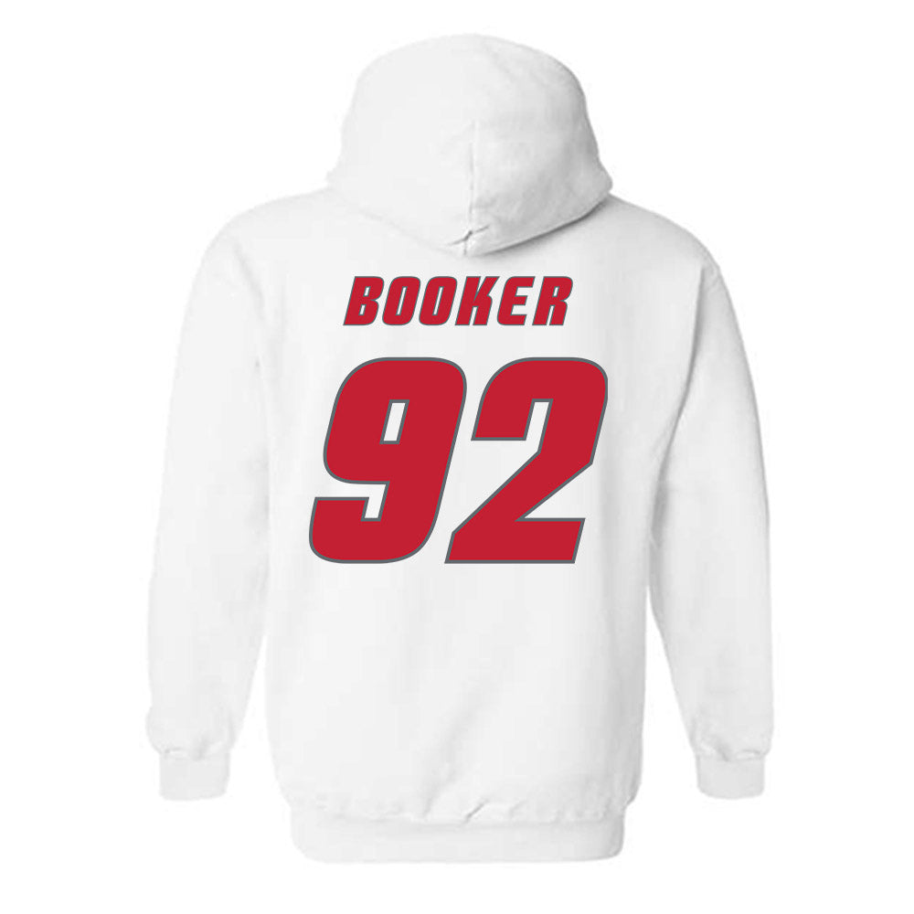 New Mexico - NCAA Football : Brian Booker - Classic Shersey Hooded Sweatshirt-1