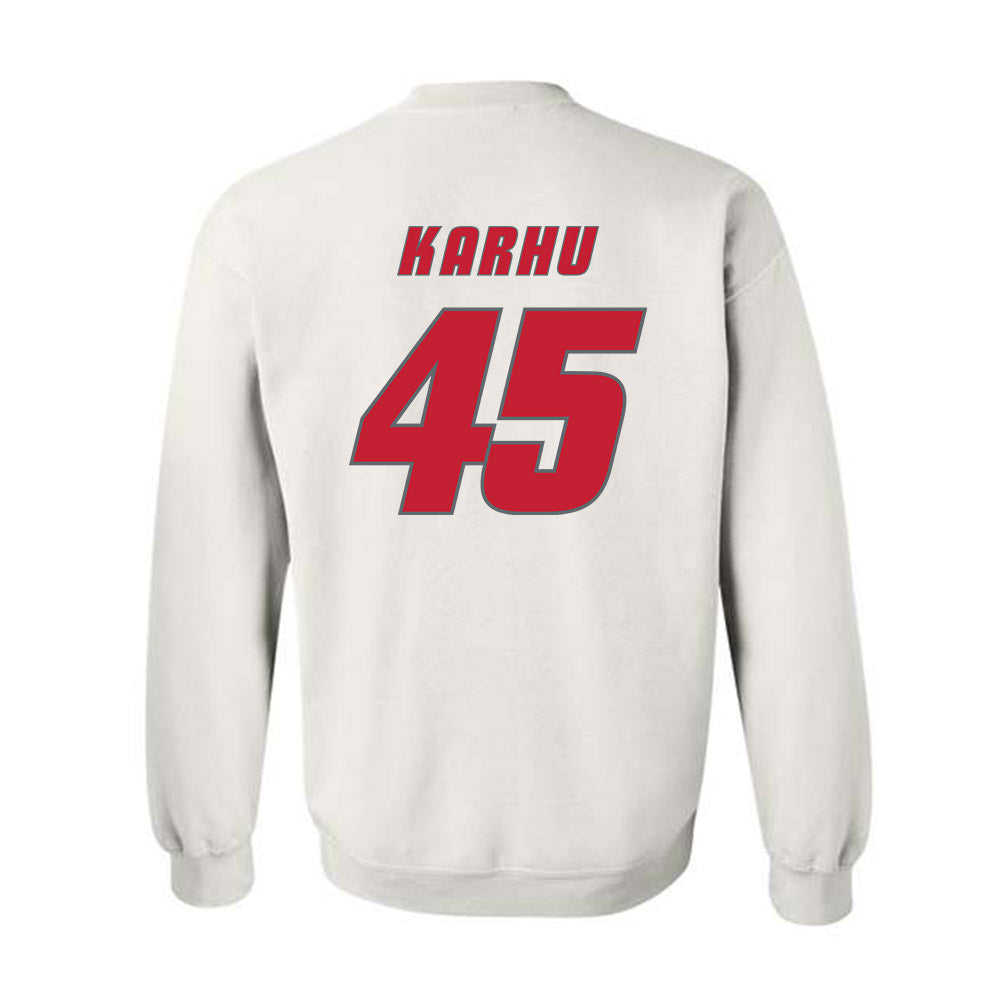 New Mexico - NCAA Football : Brett Karhu - Classic Shersey Crewneck Sweatshirt-1