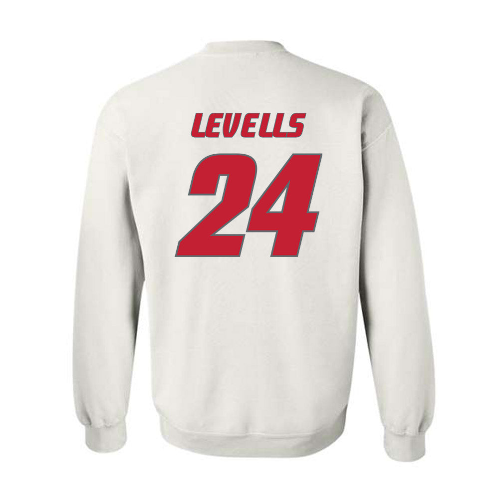 New Mexico - NCAA Football : Bear Levells - Classic Shersey Crewneck Sweatshirt-1