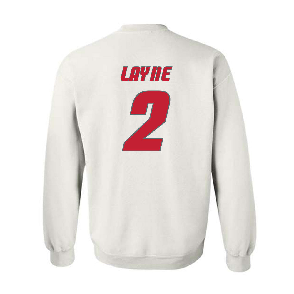 New Mexico - NCAA Football : Jack Layne - Classic Shersey Crewneck Sweatshirt-1