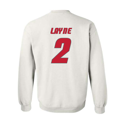 New Mexico - NCAA Football : Jack Layne - Classic Shersey Crewneck Sweatshirt-1