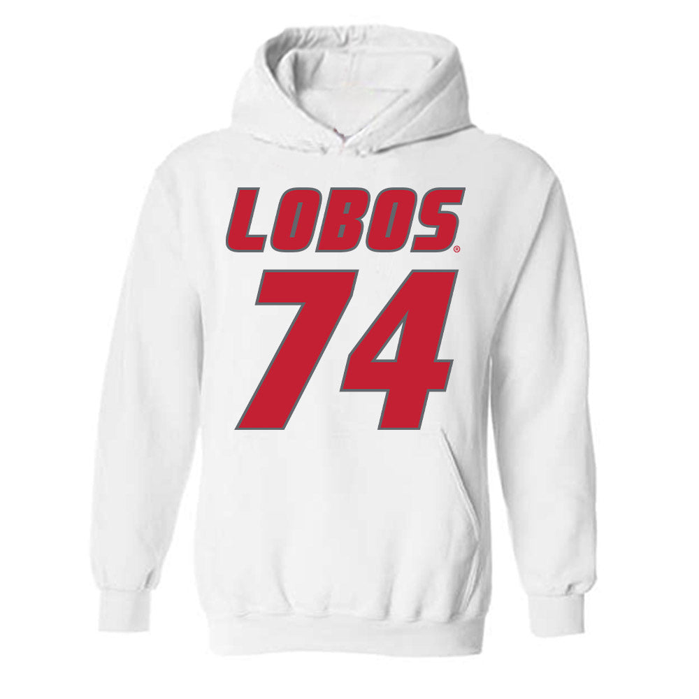 New Mexico - NCAA Football : Marcus Stevens - Classic Shersey Hooded Sweatshirt-0