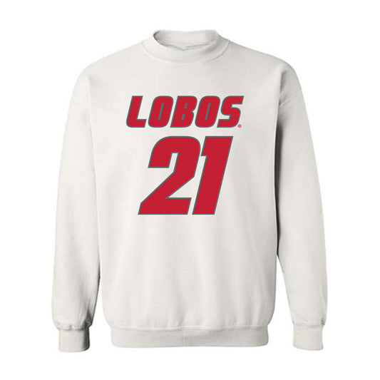 New Mexico - NCAA Football : Austin Brawley - Classic Shersey Crewneck Sweatshirt-0