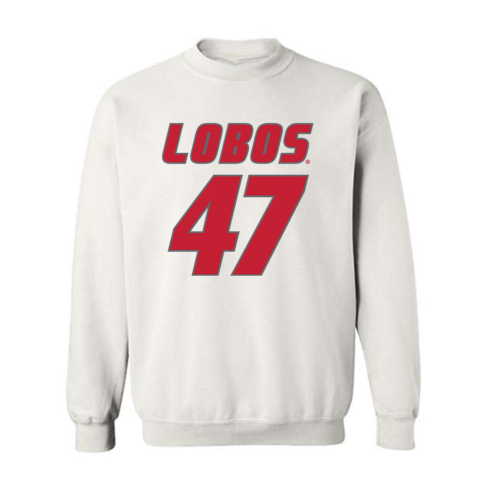 New Mexico - NCAA Football : Drew Speech - Classic Shersey Crewneck Sweatshirt-0
