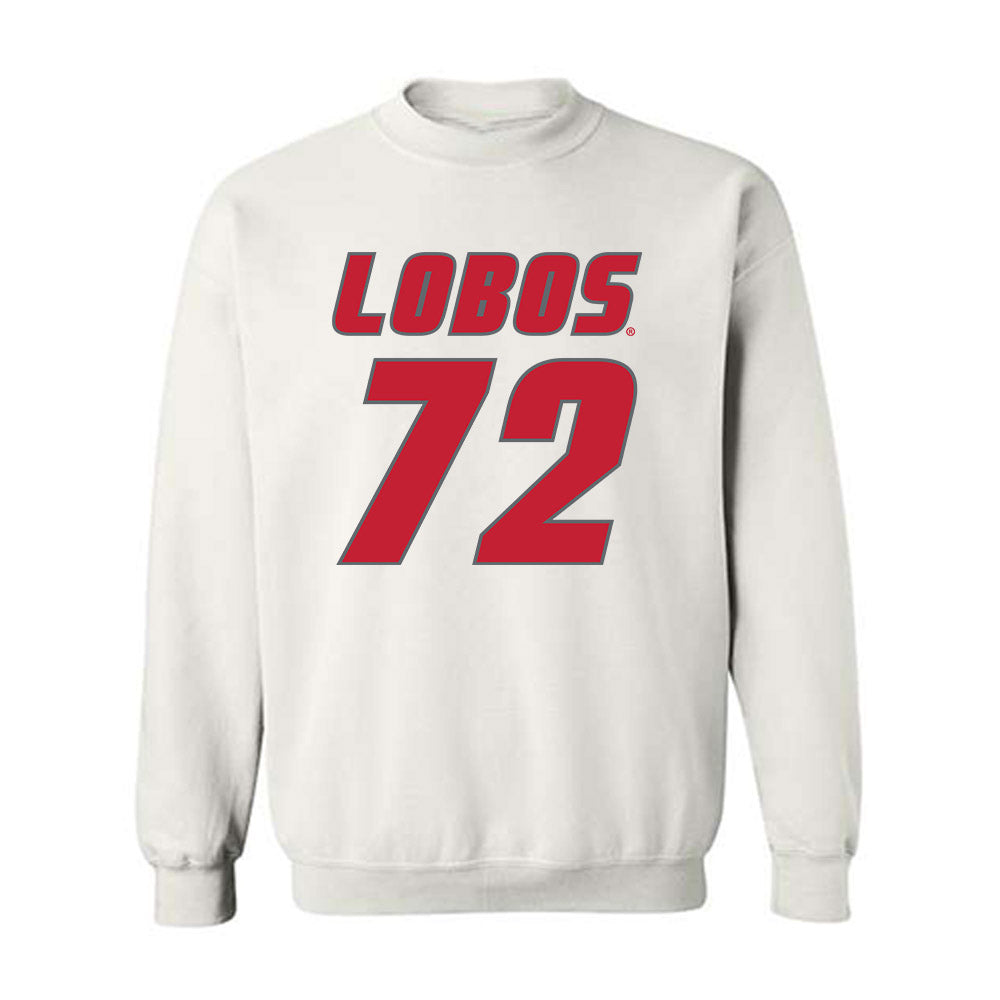 New Mexico - NCAA Football : Nevell Brown - Classic Shersey Crewneck Sweatshirt-0