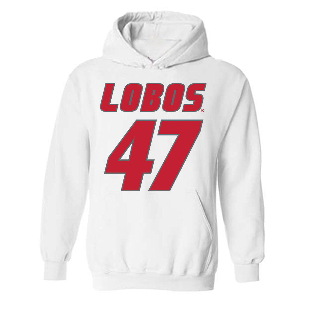 New Mexico - NCAA Football : Drew Speech - Classic Shersey Hooded Sweatshirt-0