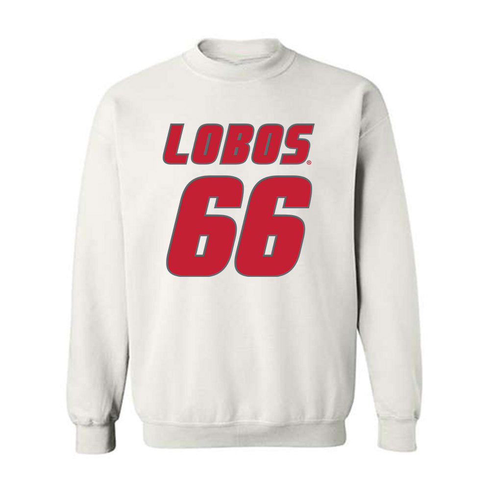 New Mexico - NCAA Football : Israel Mukwiza - Classic Shersey Crewneck Sweatshirt-0