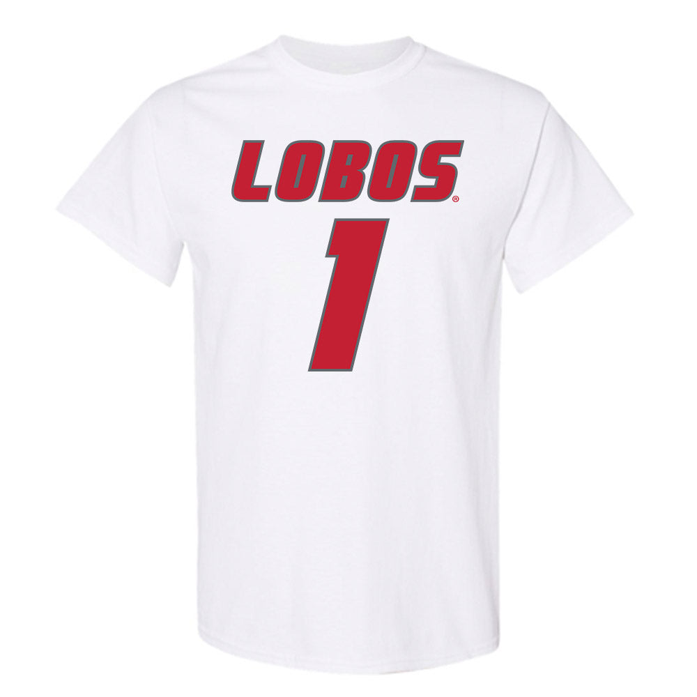 New Mexico - NCAA Football : Keyshawn James-Newby - Classic Shersey T-Shirt-0