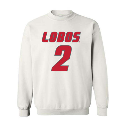 New Mexico - NCAA Football : Abraham Williams - Classic Shersey Crewneck Sweatshirt-0