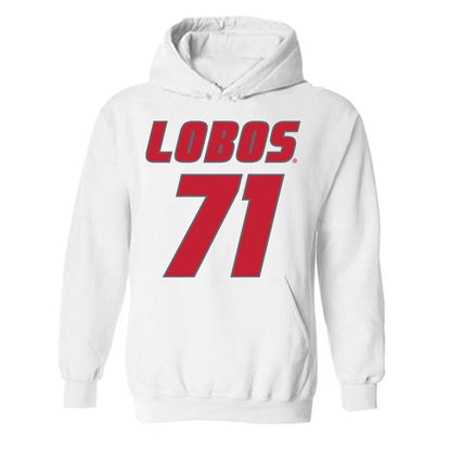 New Mexico - NCAA Football : Travis Gray - Classic Shersey Hooded Sweatshirt-0