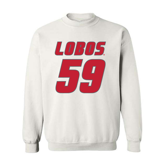 New Mexico - NCAA Football : Kaden Robnett - Classic Shersey Crewneck Sweatshirt-0