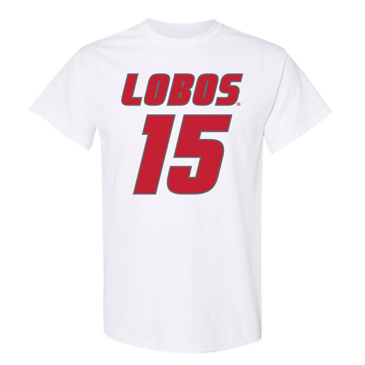 New Mexico - NCAA Football : Xavier Slayton - Classic Shersey T-Shirt-0