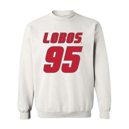 New Mexico - NCAA Football : Colby Brewer - Classic Shersey Crewneck Sweatshirt-0