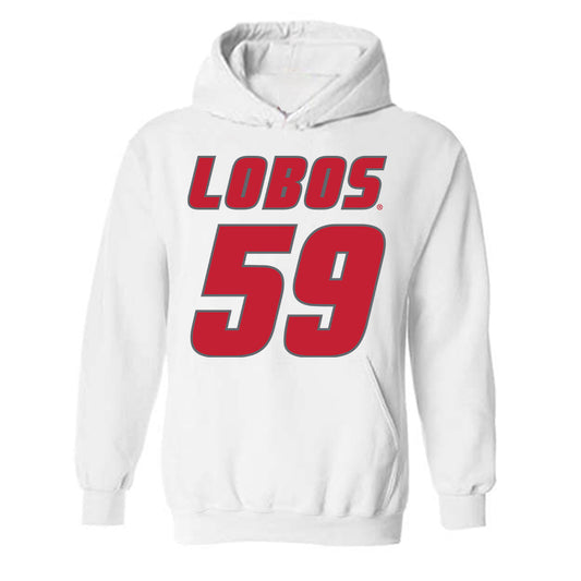 New Mexico - NCAA Football : Kaden Robnett - Classic Shersey Hooded Sweatshirt-0