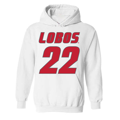 New Mexico - NCAA Football : Dimitri Johnson - Classic Shersey Hooded Sweatshirt-0