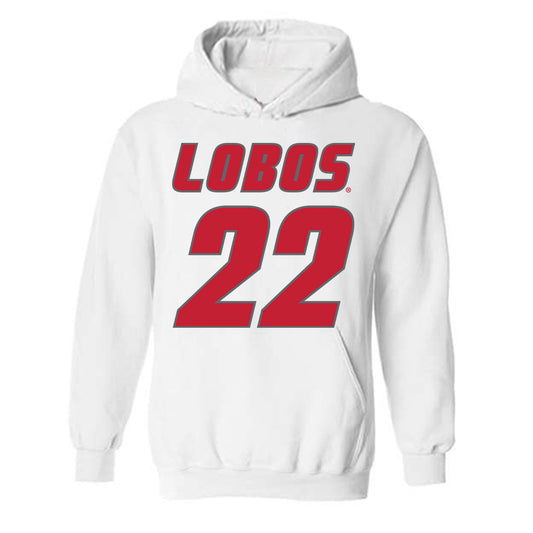 New Mexico - NCAA Football : Dimitri Johnson - Classic Shersey Hooded Sweatshirt-0
