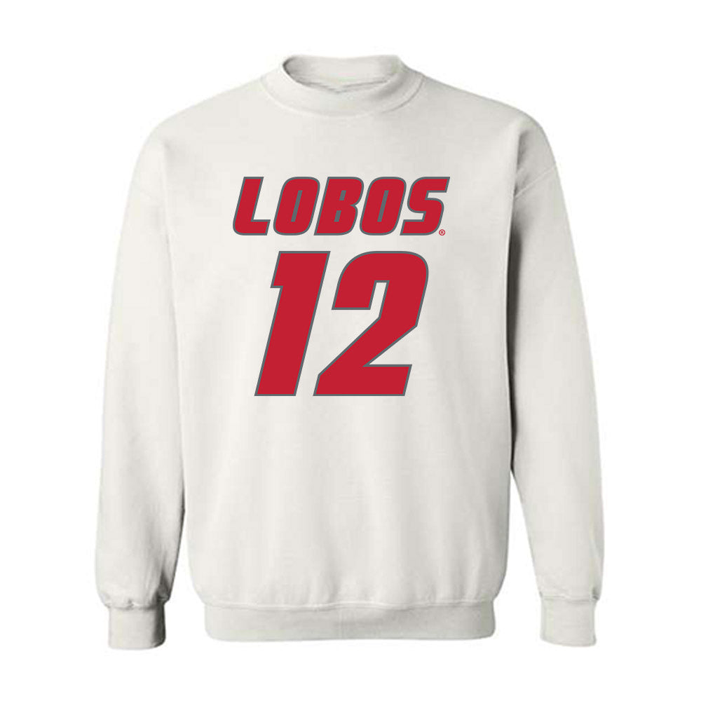 New Mexico - NCAA Football : Cole Welliver - Classic Shersey Crewneck Sweatshirt-0