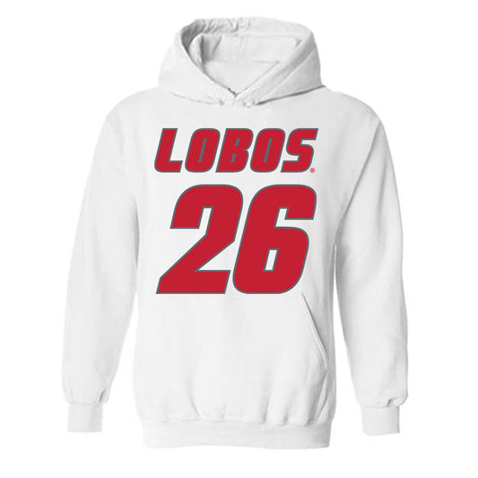 New Mexico - NCAA Football : Rei Iwai - Classic Shersey Hooded Sweatshirt-0