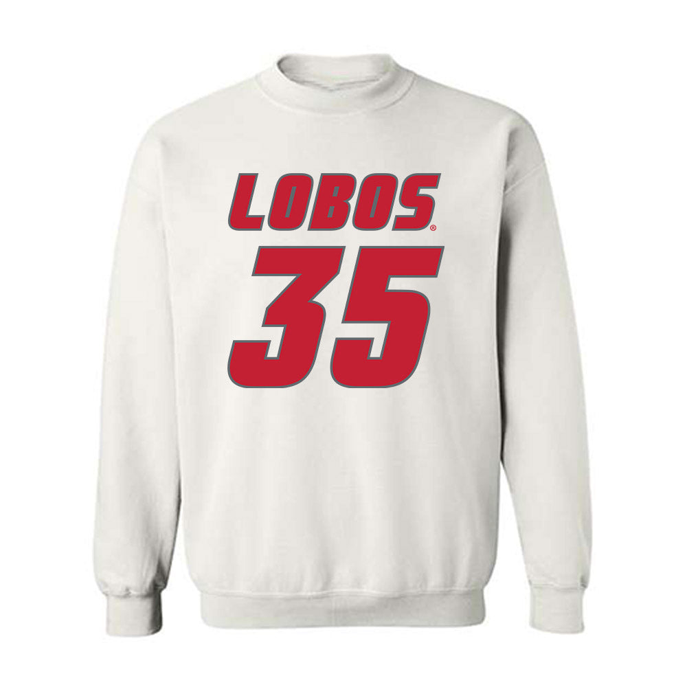 New Mexico - NCAA Football : Charles Steinkamp - Classic Shersey Crewneck Sweatshirt-0