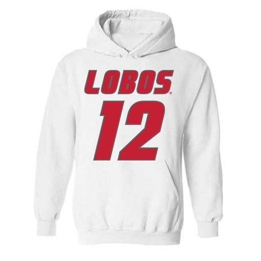 New Mexico - NCAA Football : Cole Welliver - Classic Shersey Hooded Sweatshirt-0