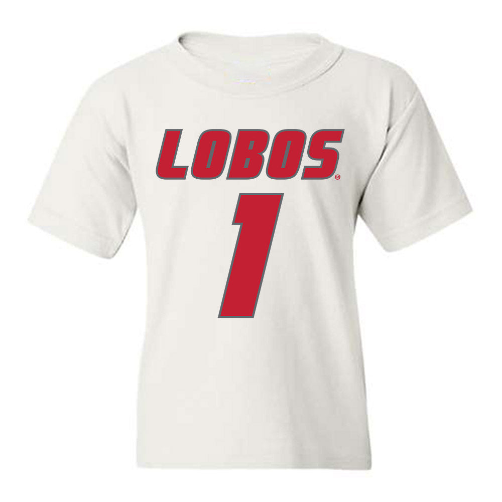 New Mexico - NCAA Football : Keyshawn James-Newby - Classic Shersey Youth T-Shirt-0