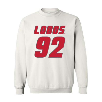 New Mexico - NCAA Football : Brian Booker - Classic Shersey Crewneck Sweatshirt-0