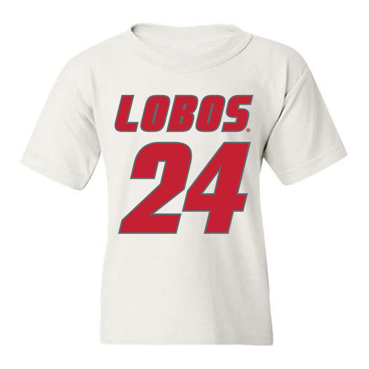 New Mexico - NCAA Football : Bear Levells - Classic Shersey Youth T-Shirt-0