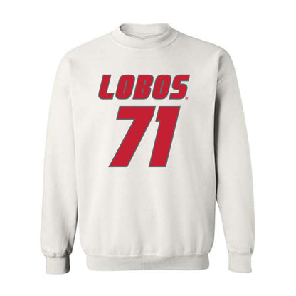 New Mexico - NCAA Football : Travis Gray - Classic Shersey Crewneck Sweatshirt-0