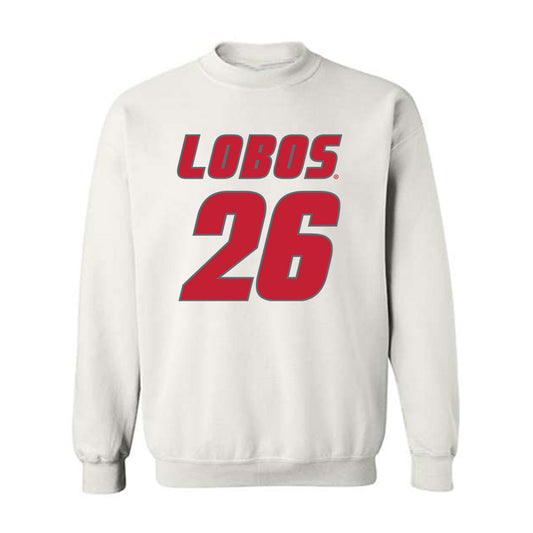 New Mexico - NCAA Football : Rei Iwai - Classic Shersey Crewneck Sweatshirt-0
