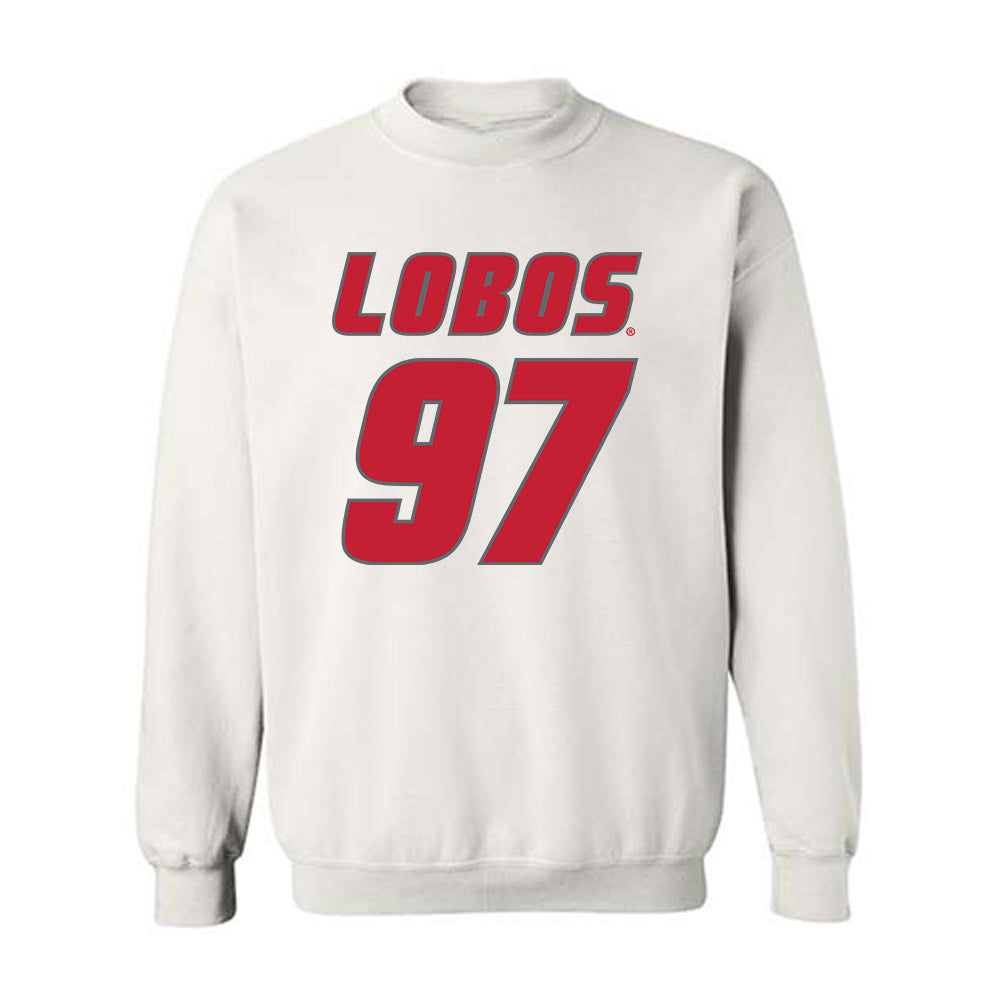 New Mexico - NCAA Football : Devin Brandt-Epps - Classic Shersey Crewneck Sweatshirt-0