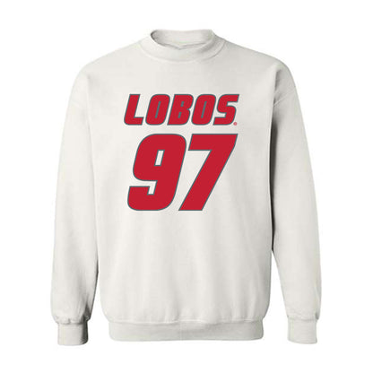 New Mexico - NCAA Football : Devin Brandt-Epps - Classic Shersey Crewneck Sweatshirt-0
