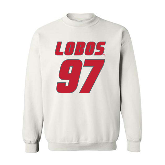 New Mexico - NCAA Football : Devin Brandt-Epps - Classic Shersey Crewneck Sweatshirt-0