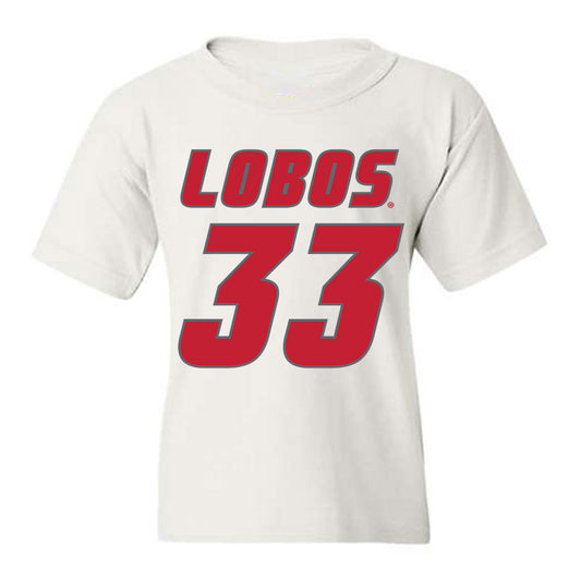 New Mexico - NCAA Football : Mateo Contreras - Classic Shersey Youth T-Shirt-0