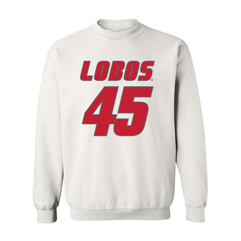 New Mexico - NCAA Football : Brett Karhu - Classic Shersey Crewneck Sweatshirt-0
