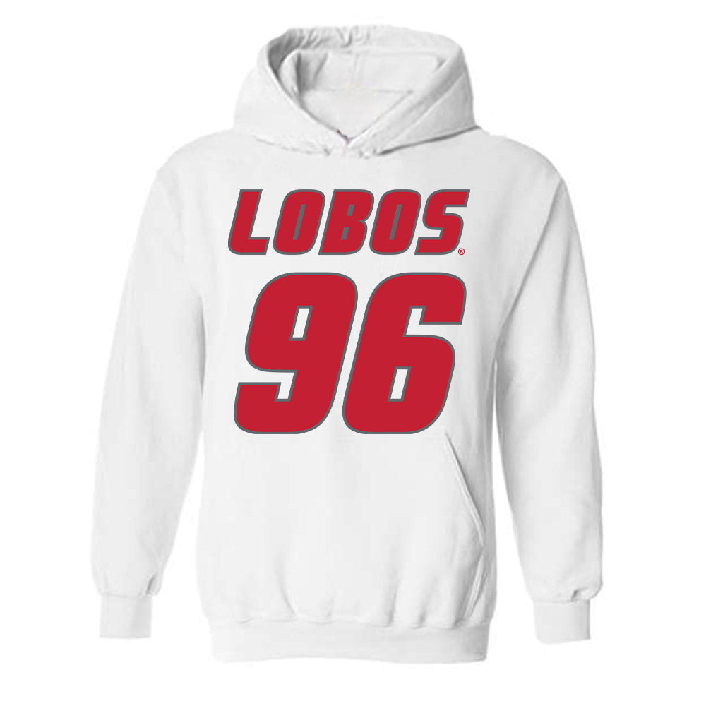 New Mexico - NCAA Football : Garrison Walker - Classic Shersey Hooded Sweatshirt-0