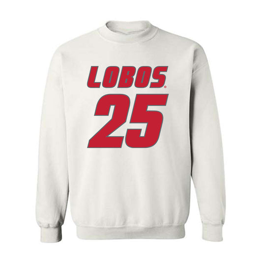 New Mexico - NCAA Football : Dsean Martinez - Classic Shersey Crewneck Sweatshirt-0