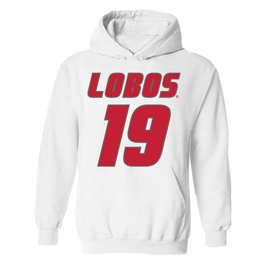 New Mexico - NCAA Football : Elijah Brody - Classic Shersey Hooded Sweatshirt-0