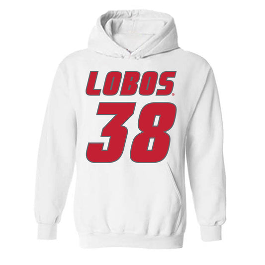 New Mexico - NCAA Football : Devin Costello - Classic Shersey Hooded Sweatshirt-0