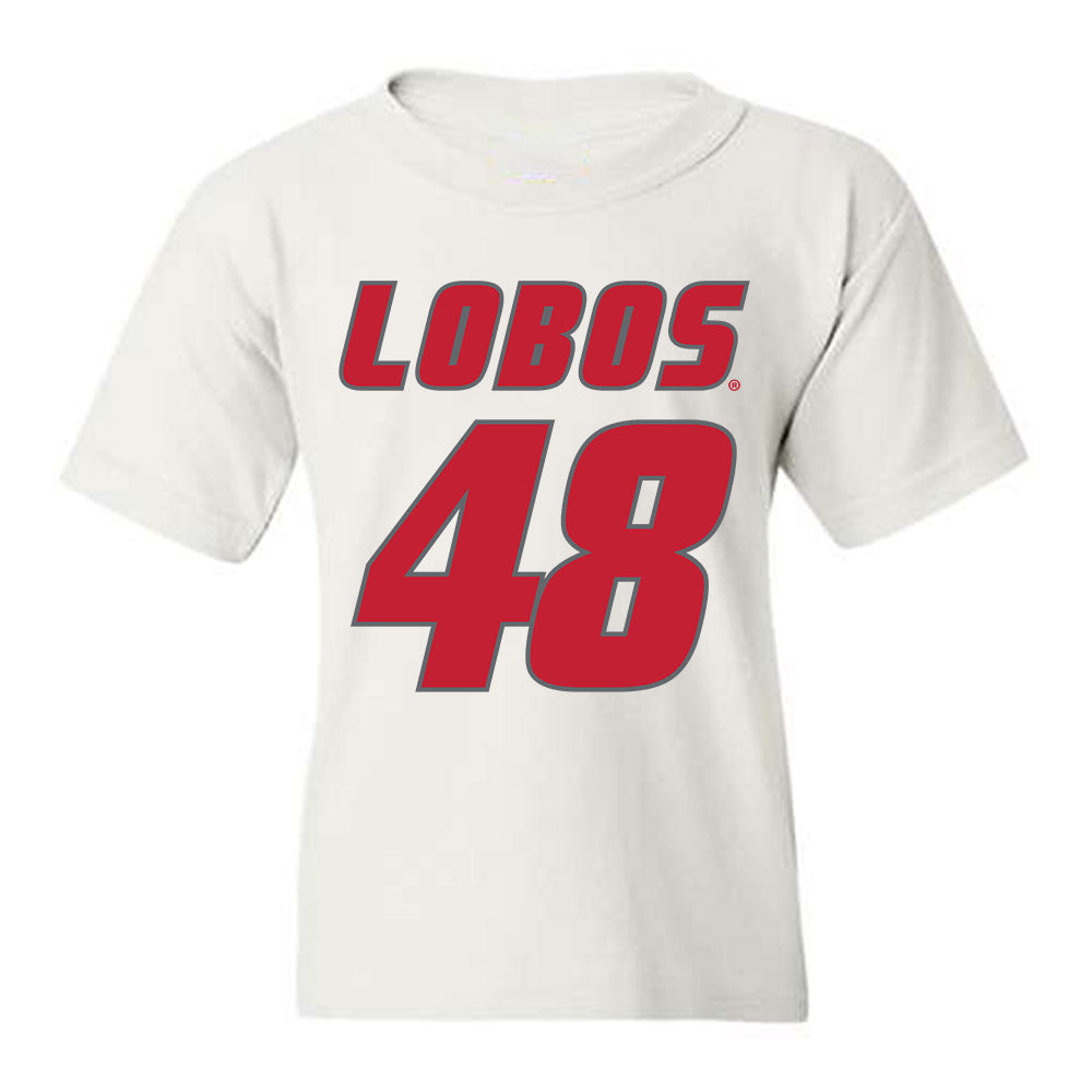 New Mexico - NCAA Football : John Sierra - Classic Shersey Youth T-Shirt-0