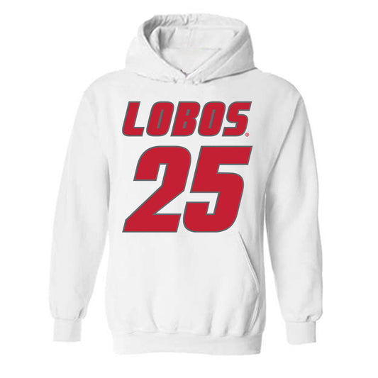 New Mexico - NCAA Football : Dsean Martinez - Classic Shersey Hooded Sweatshirt-0