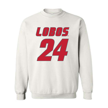New Mexico - NCAA Football : Jayden Wilson - Classic Shersey Crewneck Sweatshirt-0