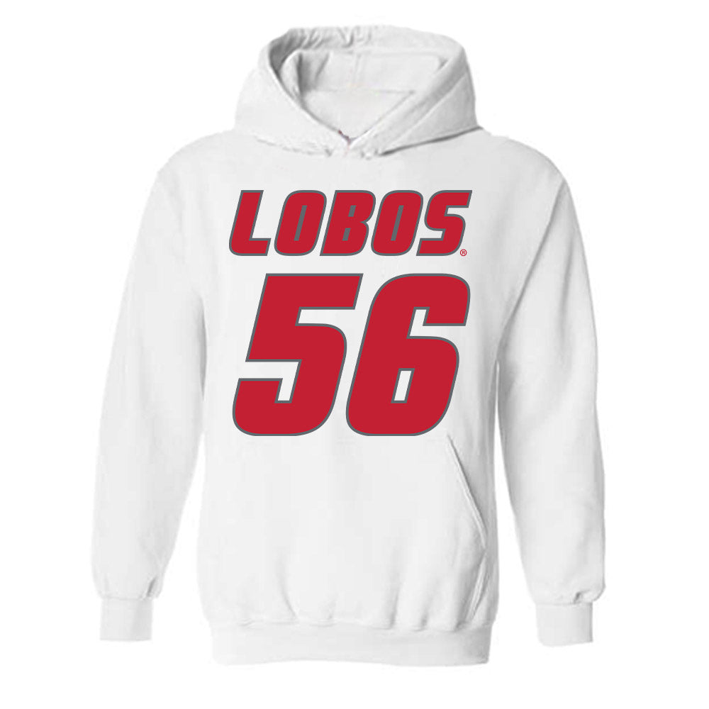 New Mexico - NCAA Football : Marko Luera - Classic Shersey Hooded Sweatshirt-0