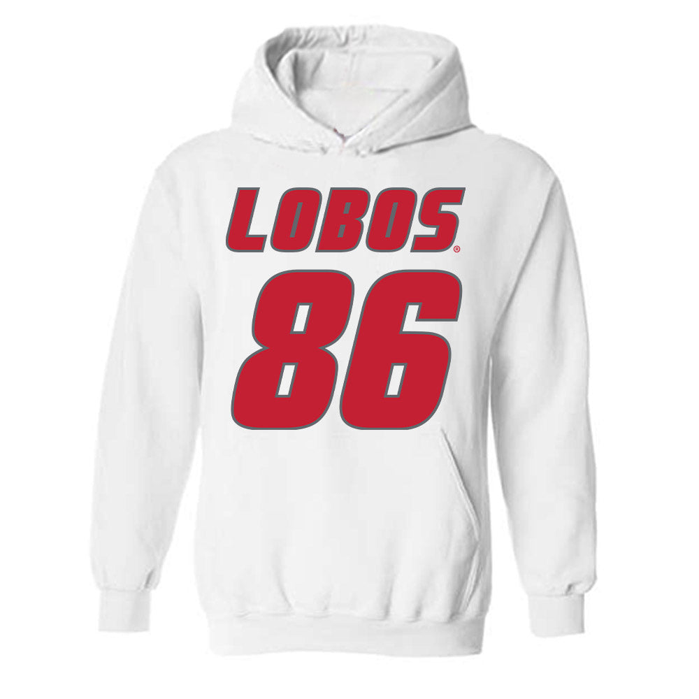 New Mexico - NCAA Football : D'Angelo Mayes - Classic Shersey Hooded Sweatshirt-0