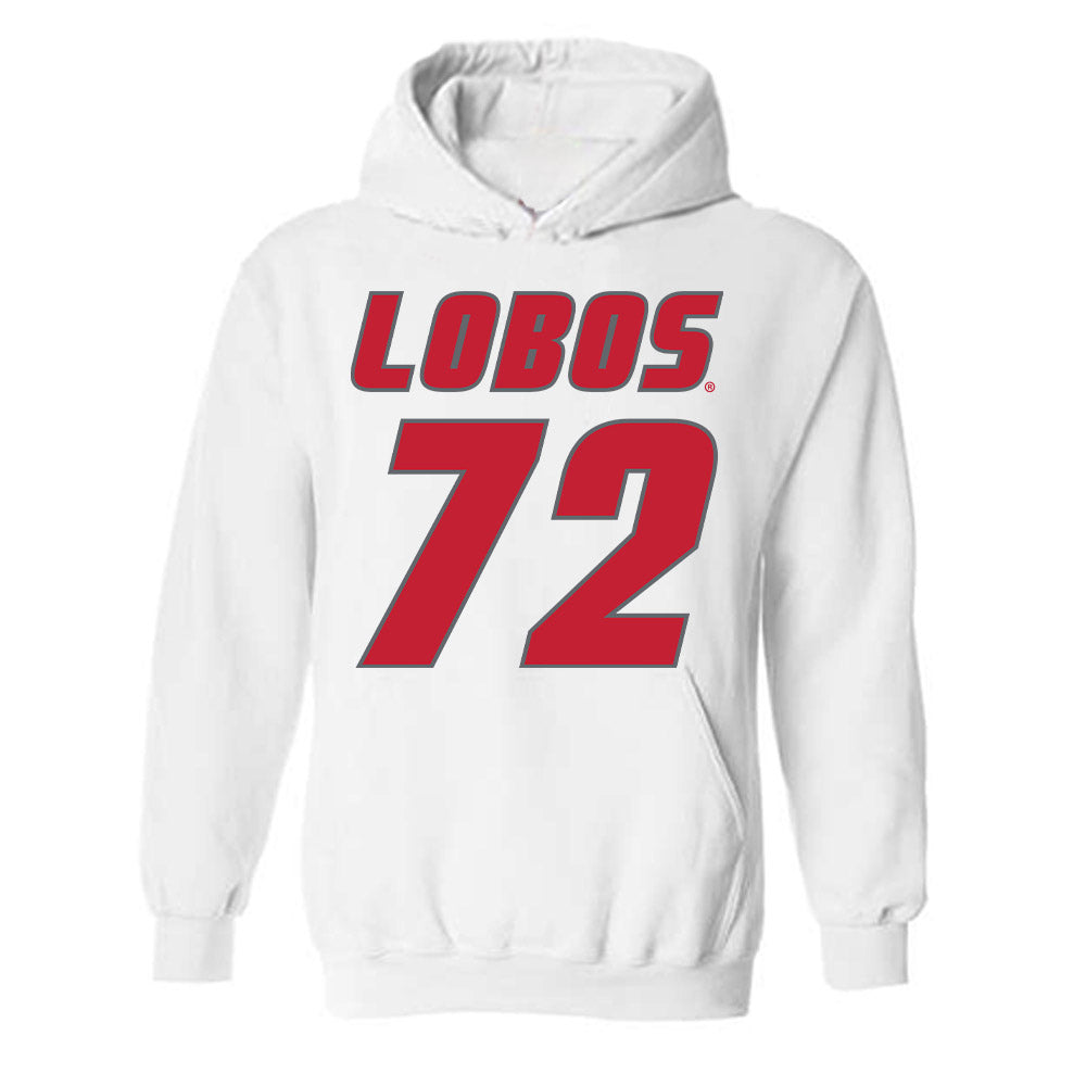 New Mexico - NCAA Football : Nevell Brown - Classic Shersey Hooded Sweatshirt-0