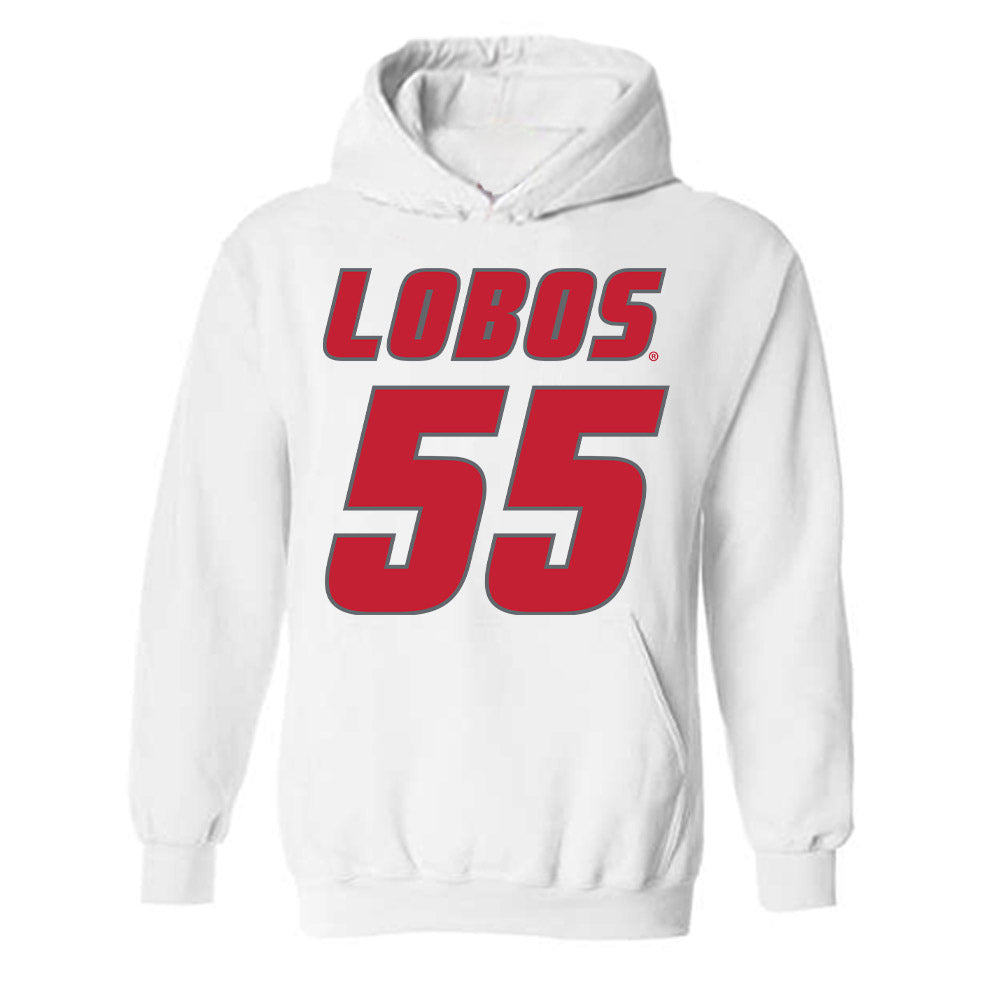New Mexico - NCAA Football : Elvin Harris - Classic Shersey Hooded Sweatshirt-0