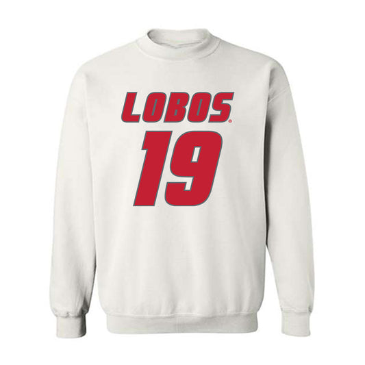 New Mexico - NCAA Football : Elijah Brody - Classic Shersey Crewneck Sweatshirt-0