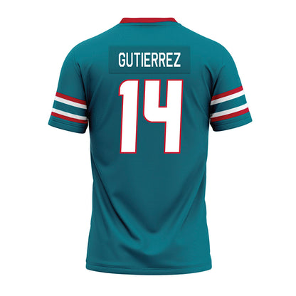 New Mexico - NCAA Football : Melaki Gutierrez - Premium Football Jersey-1